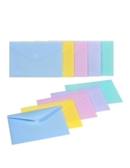 DOSSIER SOBRE CARCH.PP VLC.A5 SURTIDO - Pack de 10 unidades