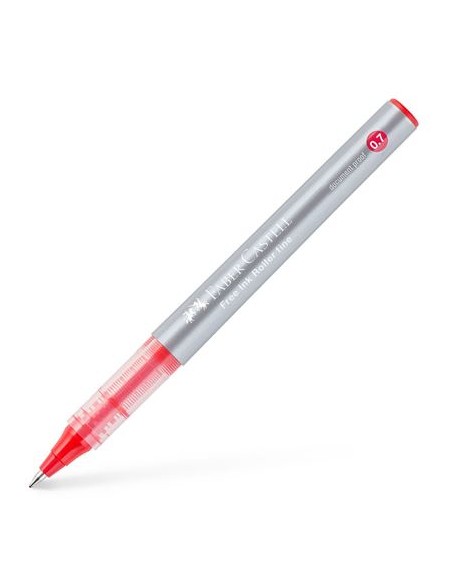 348126 bolígrafo de punta redonda Bolígrafo retráctil con clip Rojo 1 pieza(s)