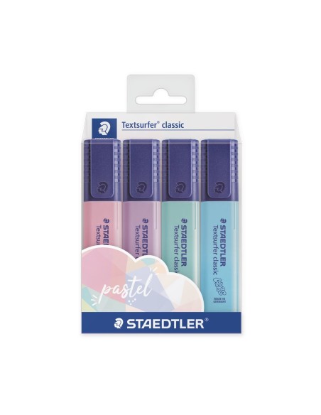 364 C marcador 4 pieza(s) Azul claro, Menta, Rosa, Violeta