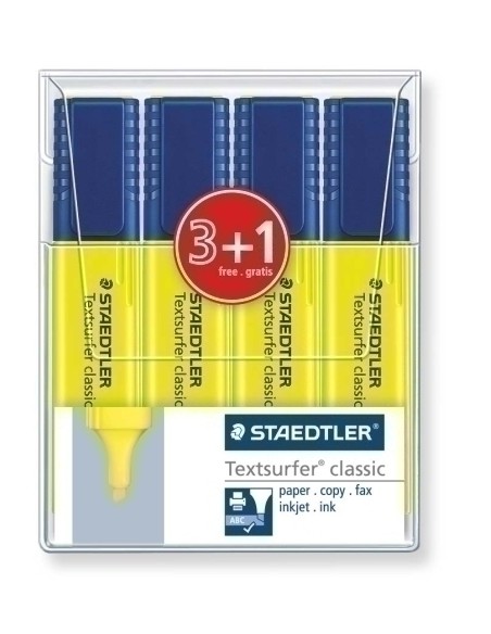 ROTUL. FLUOR. TEXTSURFER ESTUCHE 4 AMA