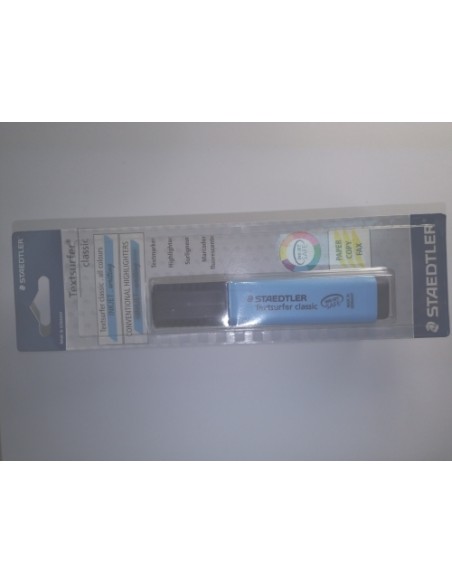 MARCAD.FLUOR STAED.364 TXSF.BLIST.1 AZUL - Pack de 10 unidades