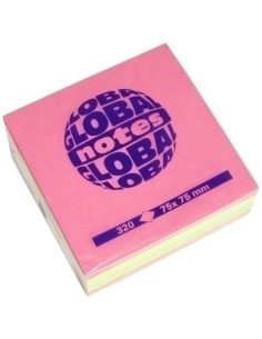 TACO NOTAS GLOBAL CUBO 320h 75x75 BRILLA