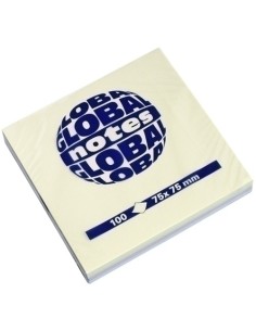 TACO NOTAS GLOBAL 100h 75x75 PASTEL