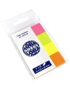 BANDERITAS ADHESIVAS GLOBAL BLISTER de 4