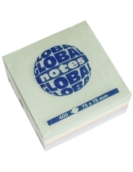TACO NOTAS GLOBAL CUBO 400h 75x75 PASTEL
