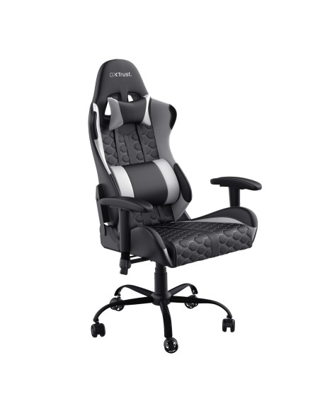 GXT 708W Resto Silla para videojuegos universal Negro, Blanco