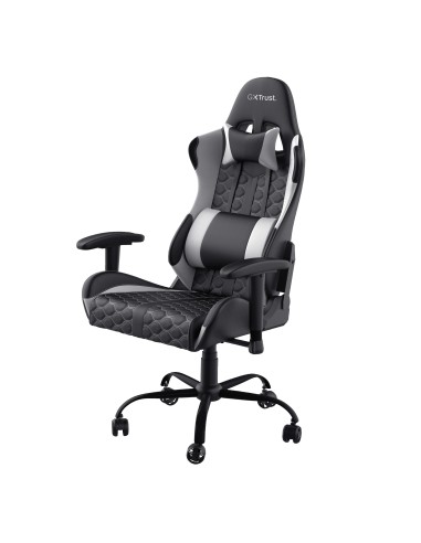 GXT 708W Resto Silla para videojuegos universal Negro, Blanco