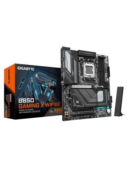 B850 GAMING X WIFI6E Placa Base - Procesadores AMD Ryzen Serie 9000, VRM digital de 12+2+2 fases, hasta 8200MHz DDR5 (OC), 1xPCI