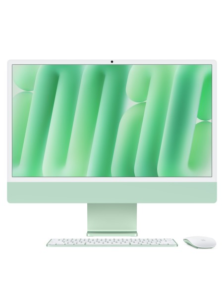 iMac Apple M M4 59,7 cm (23.5") 4480 x 2520 Pixeles PC todo en uno 24 GB 512 GB SSD macOS Sequoia Wi-Fi 6E (802.11ax) Verde