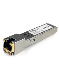 Módulo Transceptor SFP Compatible con el Modelo SFP-GE-T de Cisco - 1000BASE-T - SFP a RJ45 Cat6 / Cat5e - 10/100/1000 Mbps - RJ