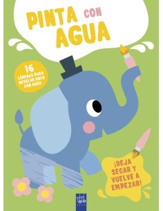Pinta con agua Elefante