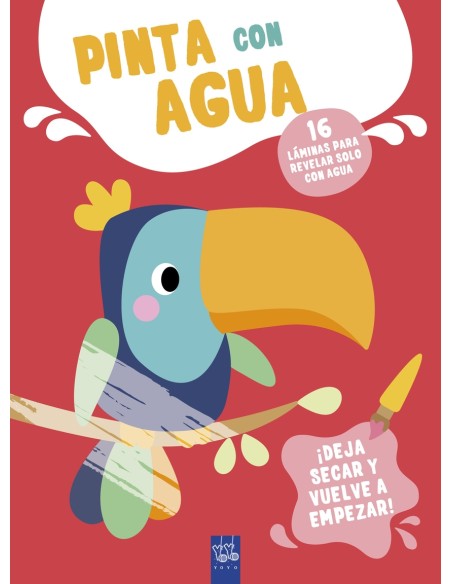 Pinta con agua Tucan