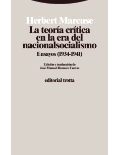 La teoria critica en la era del nacionalsocialismo