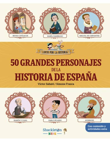 50 grandes personajes de la historia de Espana