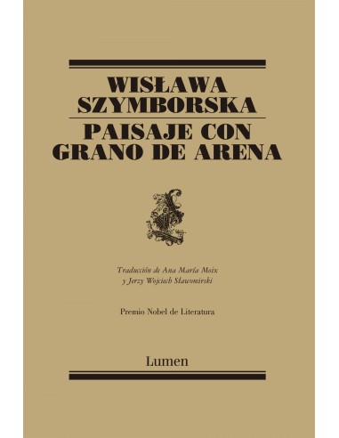 Paisaje con grano de arena