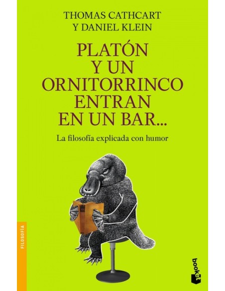 Platon y un ornitorrinco entran en un bar