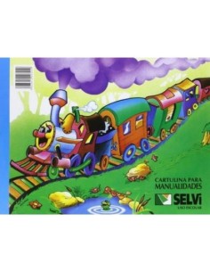 BLOC 10 CARTULINAS DE COLORES 24X32CM SELVI