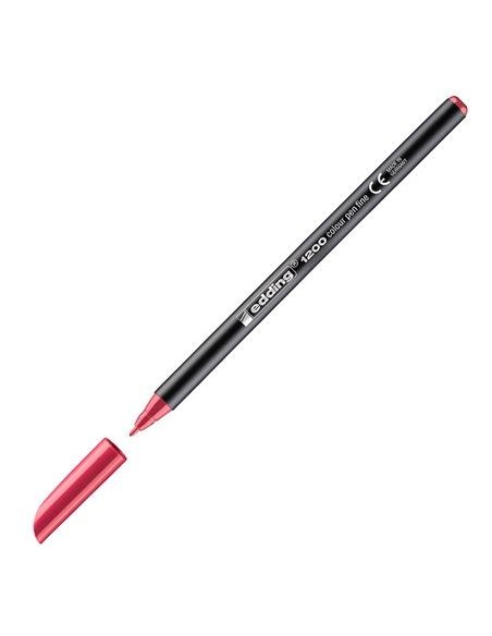 ROTULADOR EDDING 1200 CARMIN - Pack de 5 unidades - 1200-19