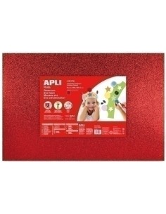 GOMA EVA APLI 40x60 PURPUR. ROJ P/3