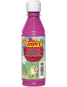 BOTE TEMPERA LIQUIDA JOVI 250ML MAGENTA
