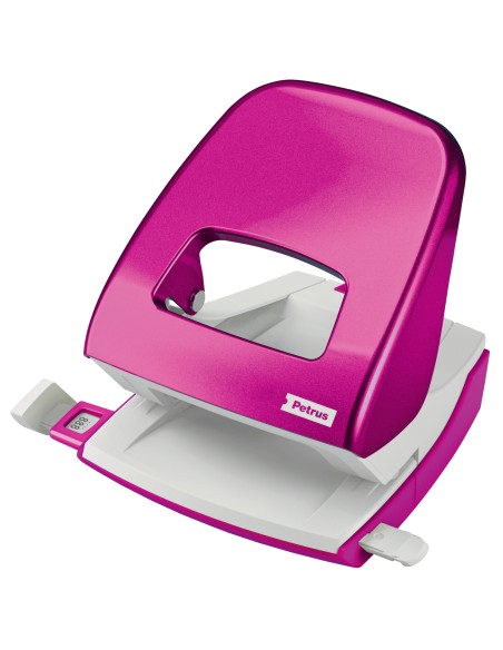 623587 perforador de papel 30 hojas Rosa, Blanco