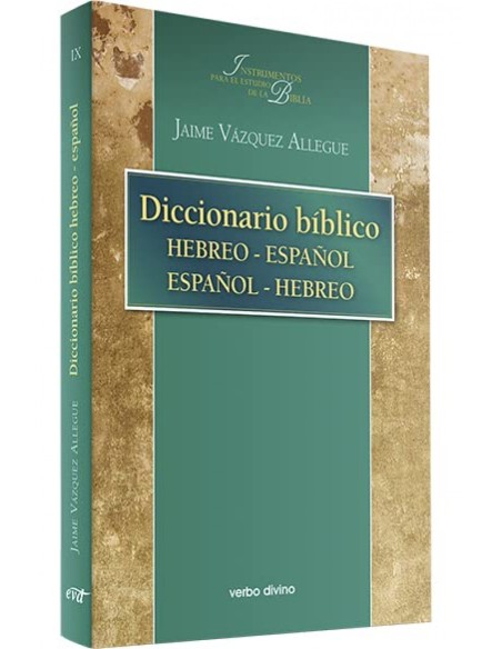 Diccionario biblico hebreo espanol espanol hebreo
