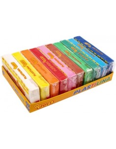 C 10 tacos plastilina jovi mediana 150g colores surtidos