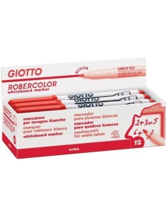 C 12 ROTULADOR ROBERCOLOR ROJO GIOTTO WHITEBOARD MARKER