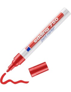 C 10 ROTULADOR EDDING 750 ROJO 02