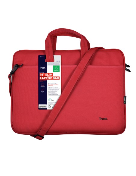 Bologna 40,6 cm (16") Maletín Rojo