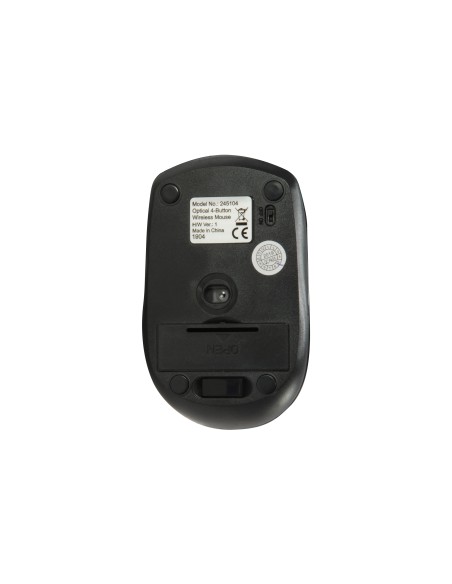 245104 ratón Ambidextro RF inalámbrico Óptico 1600 DPI 245104 ratón Ambidextro RF inalámbrico Óptico 1600 DPI