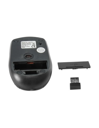 245104 ratón Ambidextro RF inalámbrico Óptico 1600 DPI