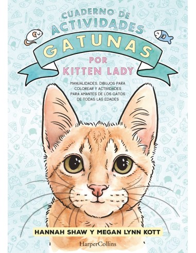 Cuaderno de actividades gatunas por Kitten Lady