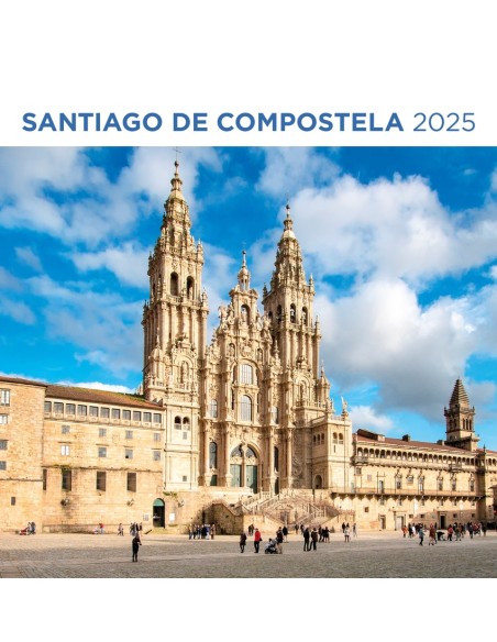 Cal 2025 ST 14x15 cm Santiago Compostela