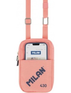 Bolso pequeno bandolera milan 430 since 1918 color rosa