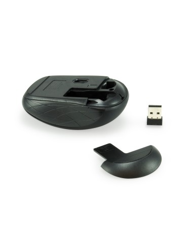 245109 ratón Ambidextro RF inalámbrico Óptico 1600 DPI