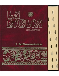 Biblia Latinoam letra grande cartone uneros