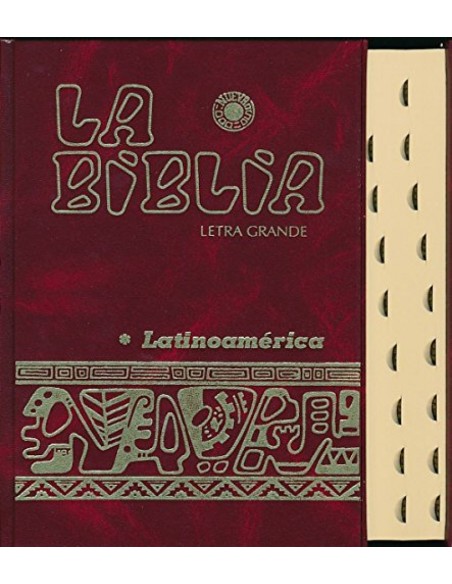 Biblia Latinoam letra grande cartone uneros