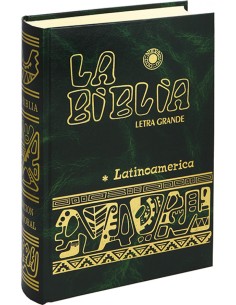 Biblia Latinoam letra grande cartone