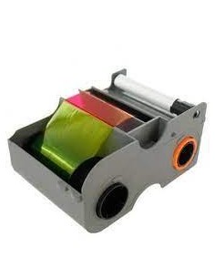 FARGO CINTA DE TRANSFERENCIA TÉRMICA PARA 250 IMPRESIONES (YMCK0)  + RODILLO DE LIMPIEZA DTC1250 DTC1000