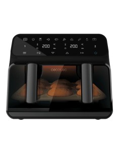 04986 freidora Sencillo 9 L Independiente 2850 W Freidora de aire caliente Negro