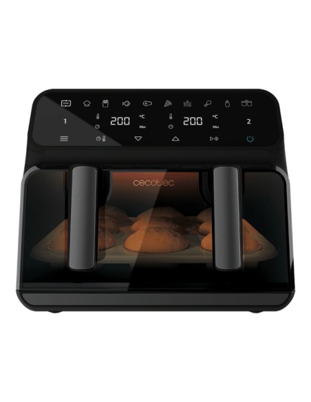 04986 freidora Sencillo 9 L Independiente 2850 W Freidora de aire caliente Negro