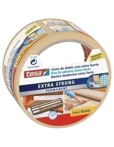 CINTA DOBLE CARA TESA MOQ.  5x50 EXTRA F