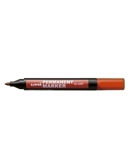 ROTUL.UNI NO.320F MARKER 3,0 mm ROJO - Pack de 12 unidades
