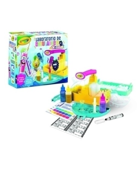 JUEGO CRAYOLA LABORATORIO ROTULADORES OLOROSOS NEON (+6 años)