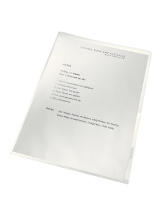 40013003 protector de hojas 210 x 297 mm (A4) Polipropileno (PP)