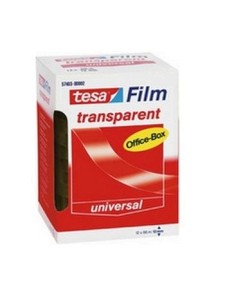 57406 cinta adhesiva 66 m Polipropileno (PP) Transparente 8 pieza(s)