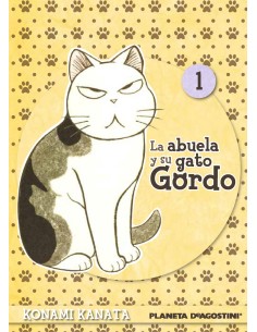 La abuela y su gato gordo