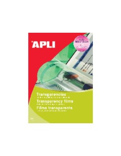 APL TRANSPARENCIAS CAJA 100UD A4 859