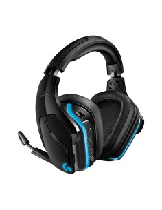 G935 Auriculares Inalámbrico Diadema Juego Negro, Azul